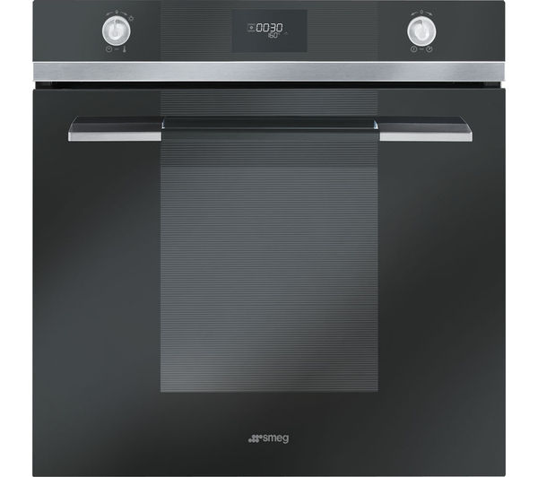 SMEG Linea SF109N Electric Oven - Black, Black