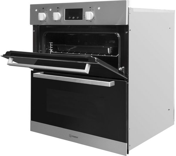 Buy INDESIT Aria IDU 6340 IX Electric Builtunder Double Oven