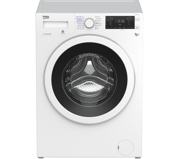 Beko Washer Dryer WDJ7523023W 7 kg  - White, White