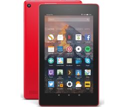 10164201: Fire 7 Tablet with Alexa (2017) - 8 GB, Punch Red 10164201: Fire 7 Tablet with Alexa (2017) - 8 GB, Punch Red