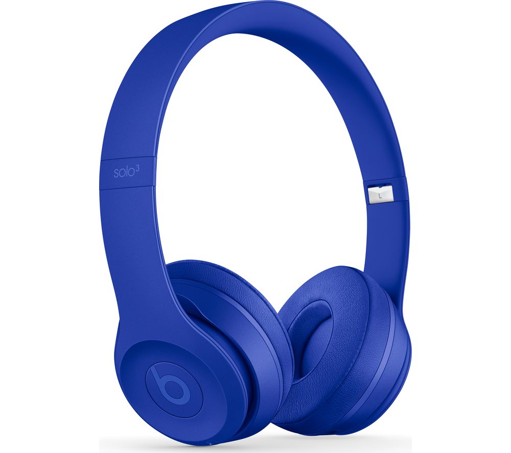 BEATS Solo 3 Neighbourhood Wireless Bluetooth Headphones – Break Blue, Blue