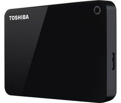 TOSHIBA Canvio Advanced Portable Hard Drive - 1 TB, Black