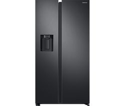 SAMSUNG RS8000 RS68N8230B1/EU American-Style Fridge Freezer - Black Steel