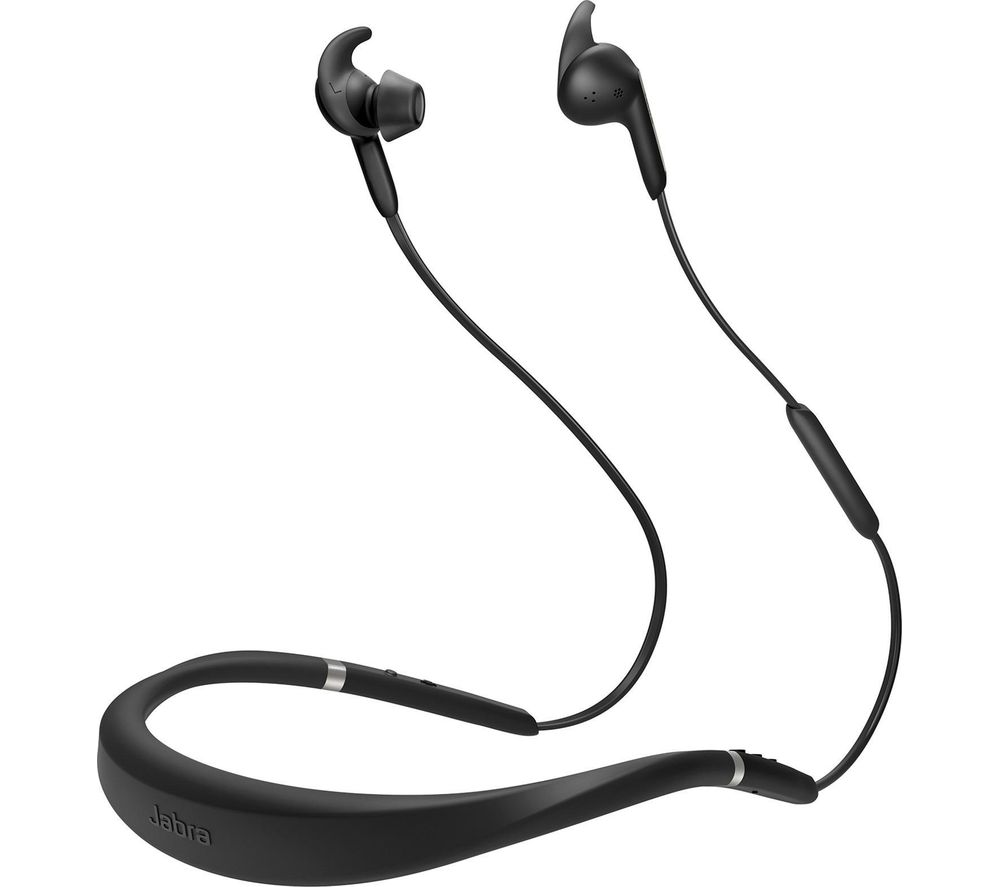 JABRA Elite 65e Wireless Bluetooth Noise-Cancelling Headphones – Titanium Black, Titanium