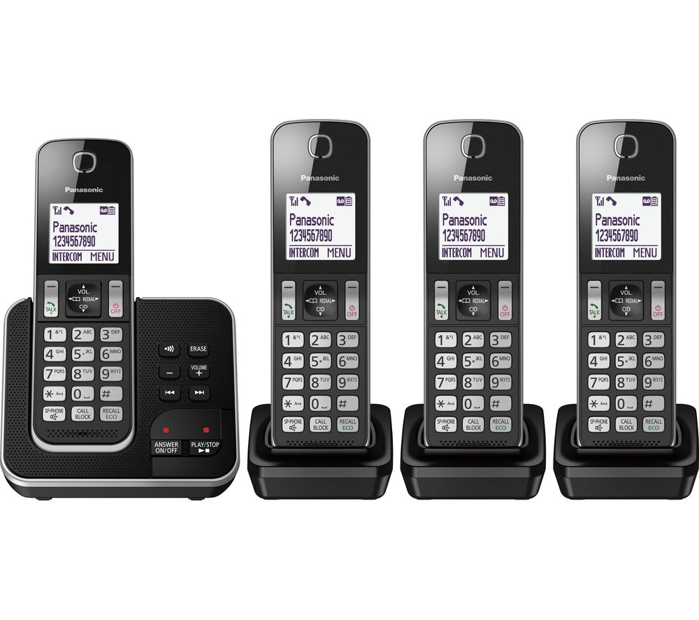 PANASONIC KX-TGD624EB Cordless Phone
