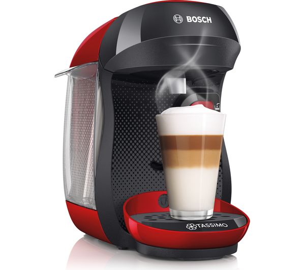 Buy Tassimo By Bosch Happy Tas1003gb Coffee Machine Red Free