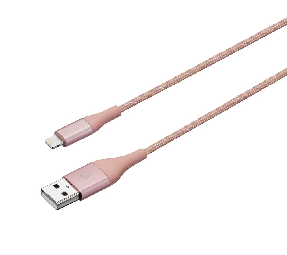 GOJI GPLNROS20 Lightning to USB Braided Cable - 1 m