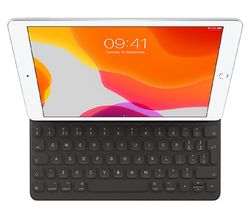 10.2" & 10.5" iPad Smart Keyboard Folio Case - Black