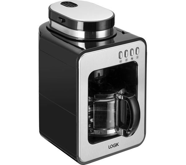  LOGIK L6CMG221 Filter Coffee Machine Black & Stainless Steel