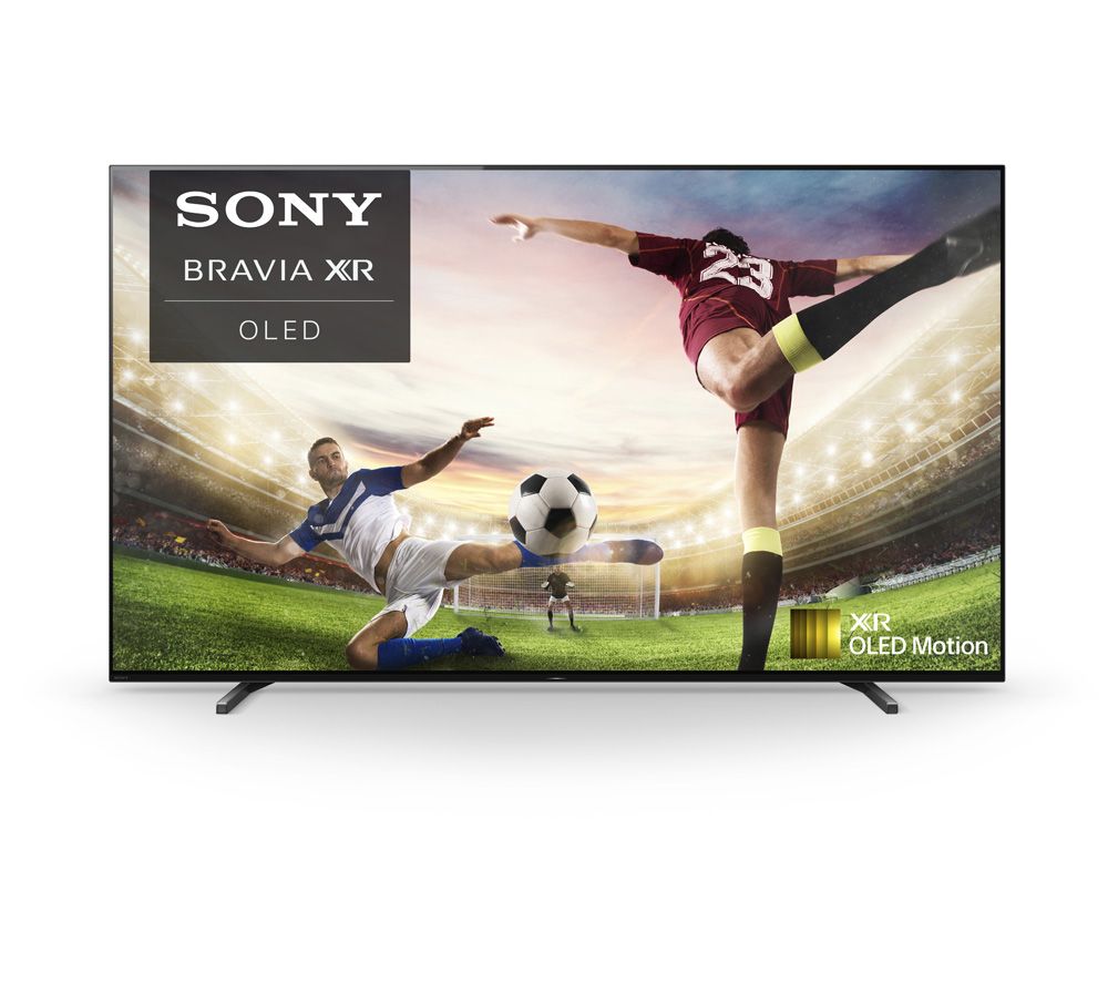 SONY BRAVIA XR55A80JU 55" Smart 4K Ultra HD HDR OLED TV with Google TV & Assistant
