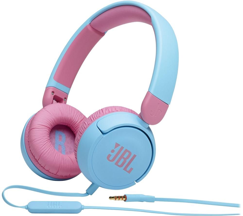 Jr310 Kids Headphones - Blue & Pink