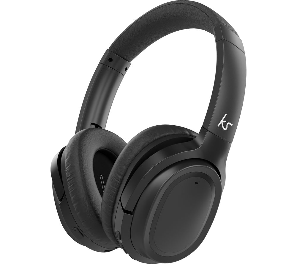 KITSOUND Engage 2 Wireless Bluetooth Noise-Cancelling Headphones - Black