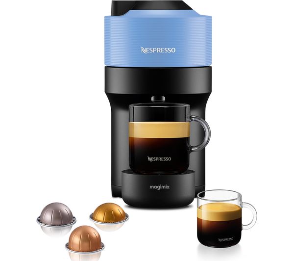 Nespresso By Magimix Vertuo Pop 11731 Smart Coffee Machine Pacific Blue
