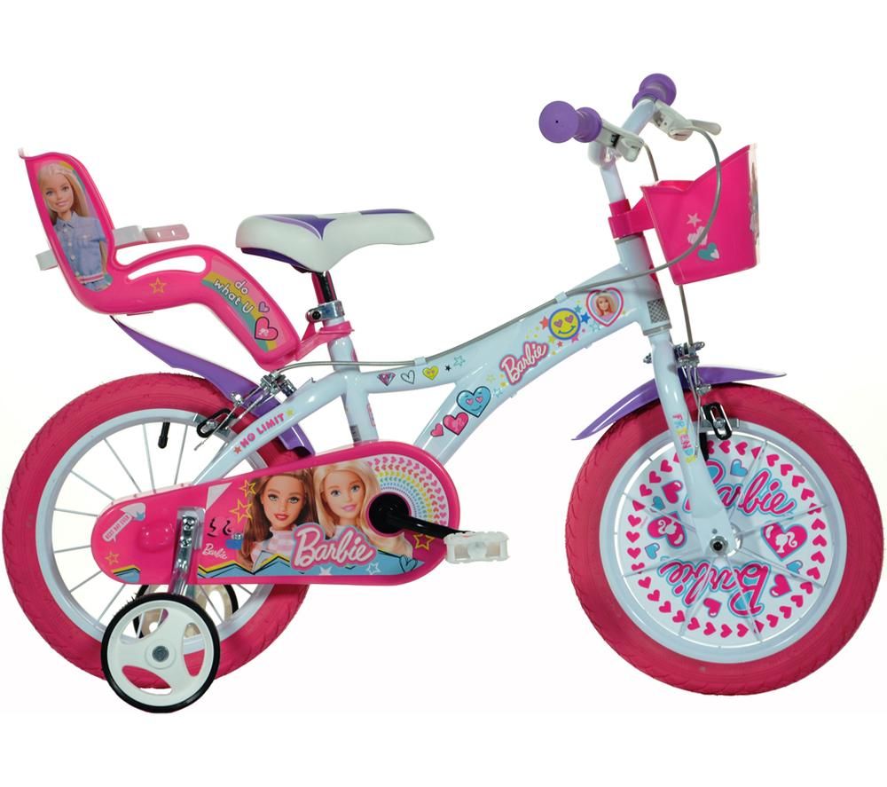 Barbie Kids' 16" Bike - Blue & Pink