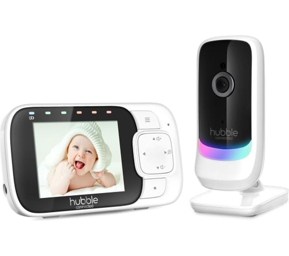 Nursery View Glow 2.8" Baby Monitor - White