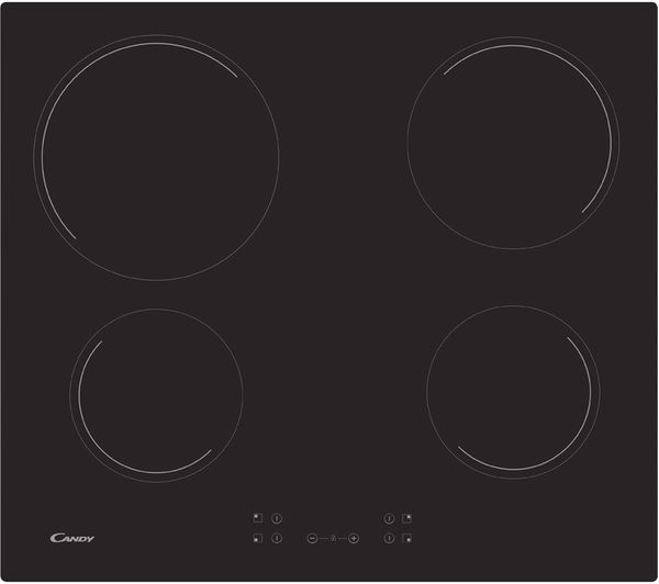 CANDY CH64CCB 60cm Electric Ceramic Hob - Black