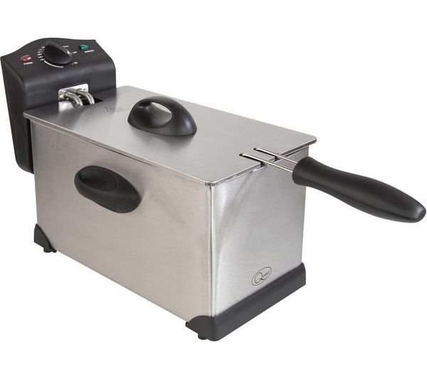 Quest 35140 Deep Fryer Black Silver
