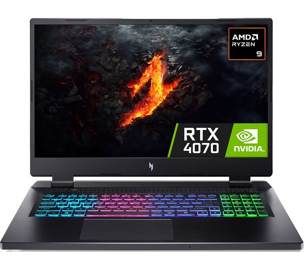 ACER Nitro 17 17.3" Gaming Laptop - AMD Ryzen 9, RTX 4070, 1 TB SSD