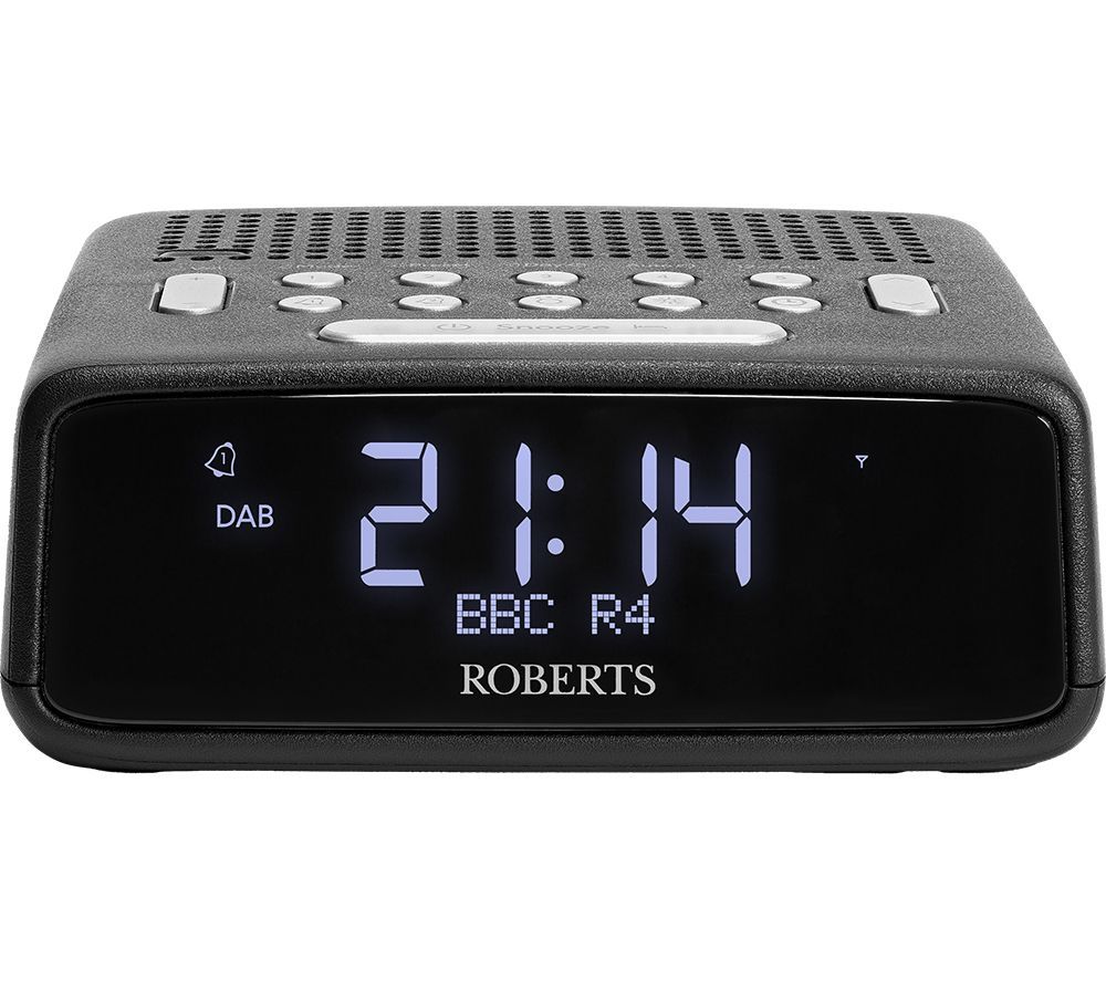 Ortus DAB+/FM Clock Radio - Black