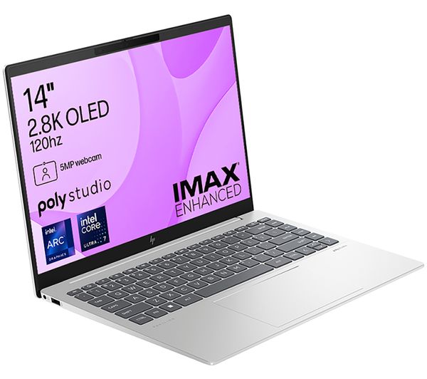 Pavilion Plus 14-ew1500sa 14" Refurbished Laptop - Intel® Core™ Ultra 7, 1 TB SSD, Silver (Very Good Condition)