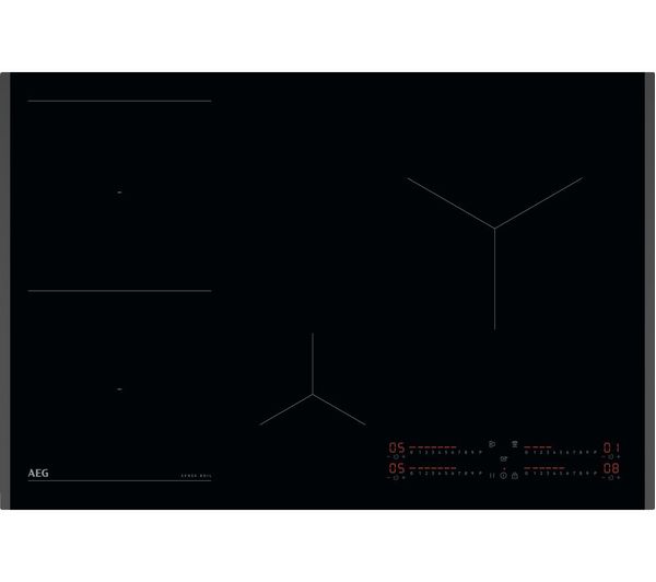AEG 7000 SenseBoil TI84IB10FB 80 cm Electric Induction Hob - Black