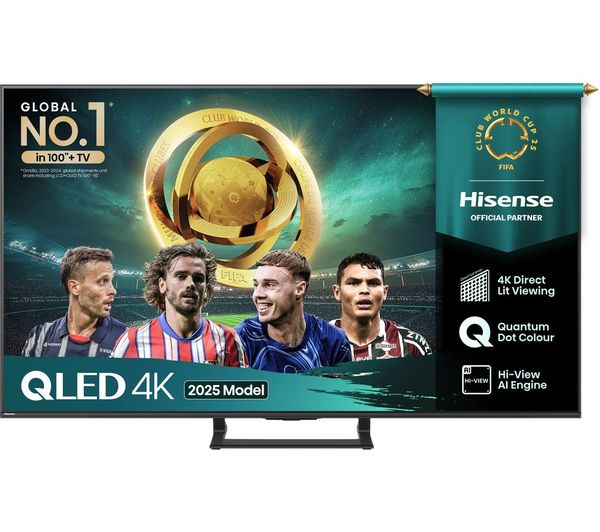 Hisense A7q 55 Qled 4k Smart Ai Tv With Freely 55a7qtuk