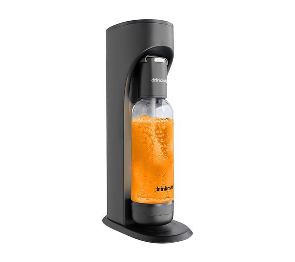 Drinkmate Omnifizz Carbonated Drinks Maker Matt Black