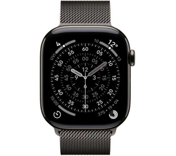 APPLE Watch Series 11 Cellular - 46 mm Slate Titanium Case with Slate ...