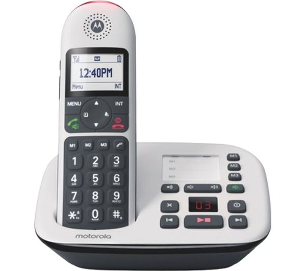 MOTOROLA CD5011 Cordless Phone - White
