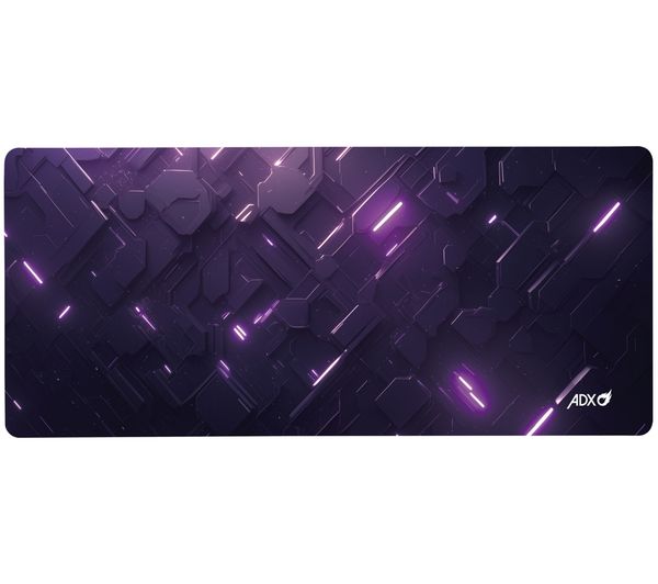 An image of ADX Dominion Eclipse AECLXL26 Extra Large Gaming Surface - Black & Violet