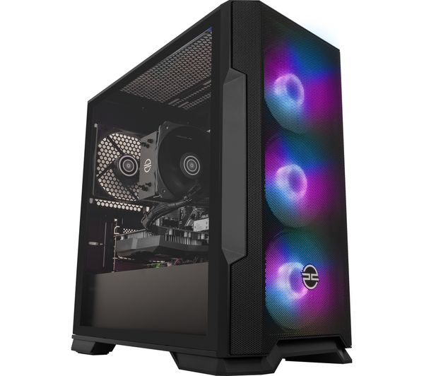 An image of PCSPECIALIST Icon 200 Gaming PC - AMD Ryzen 5, RTX 3050, 1 TB SSD
