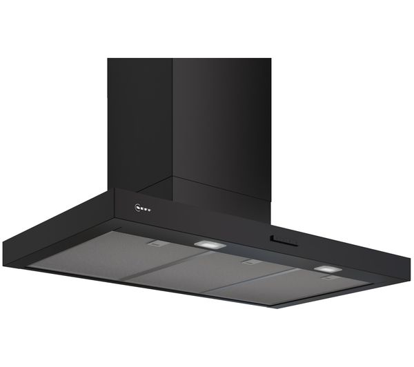 An image of NEFF N50 D95BCC2S0B Chimney Cooker Hood - Matt Black