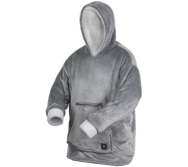 An image of DAEWOO HEA1937GE Heated Hoodie - Grey
