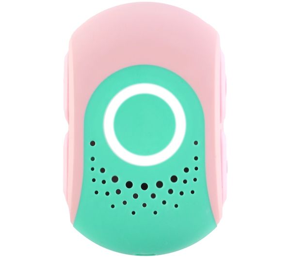 An image of KARRI Messenger 1 Instant Voice Messenger - Pink & Turquoise