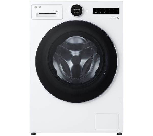 An image of LG Series 10 WHX9016TLC WiFi-enabled 11 kg Heat Pump Washer Dryer - White