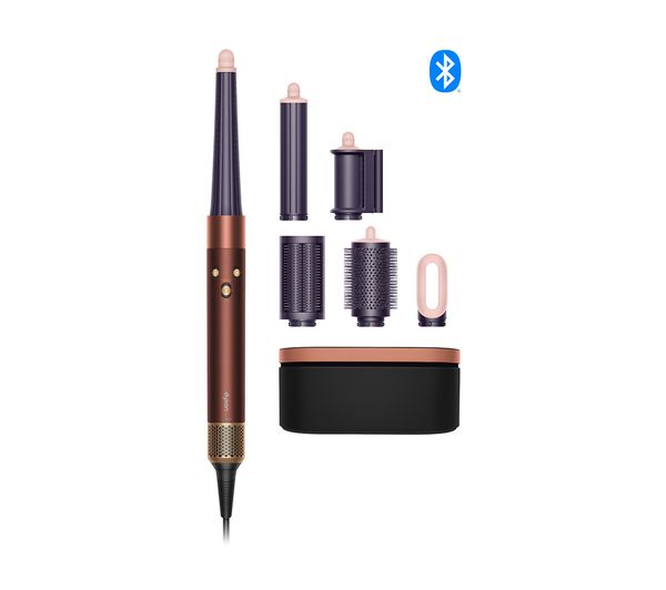 An image of DYSON Airwrap I.D. Straight+Wavy Multi-Styler and Dryer - Plum & Copper