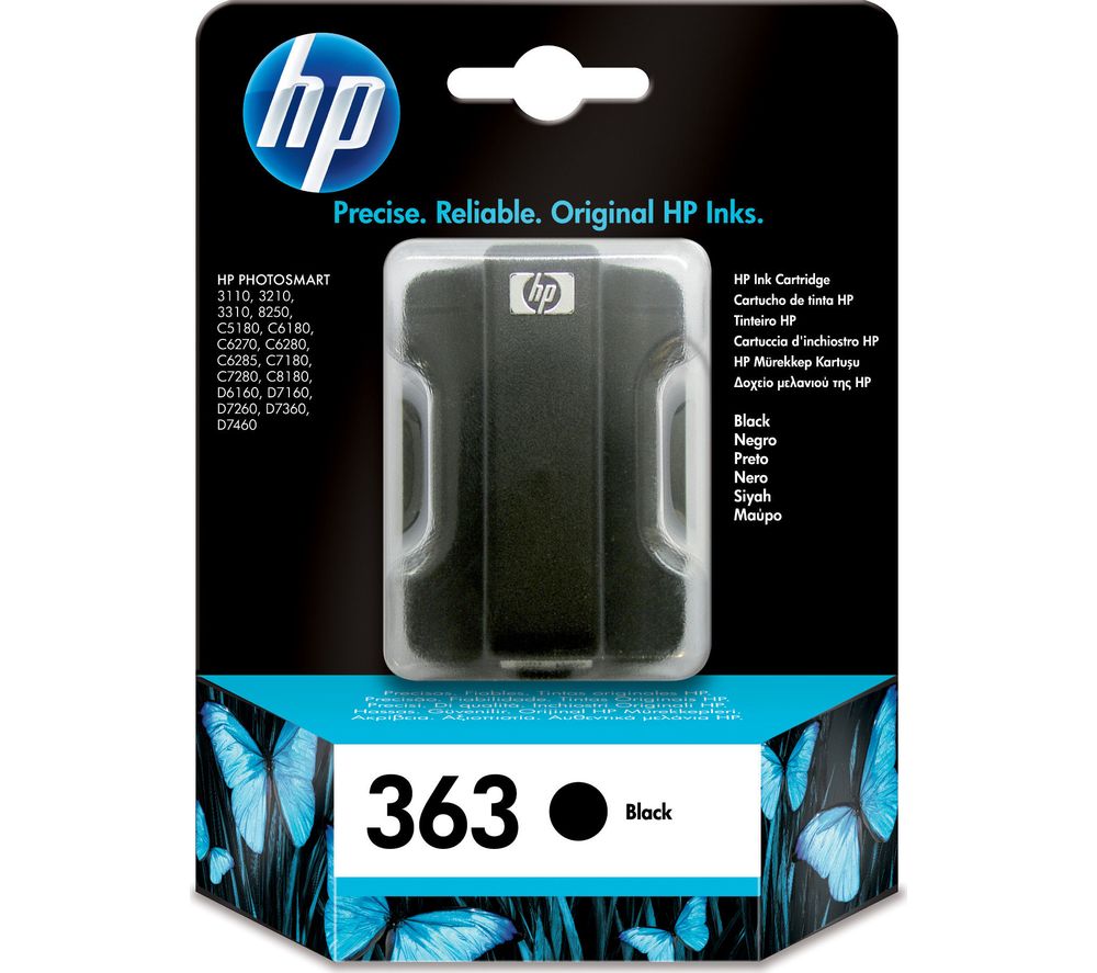 HP 363 Black Ink Cartridge