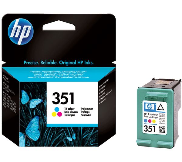Image of HP 351 Tri-colour Ink Cartridge