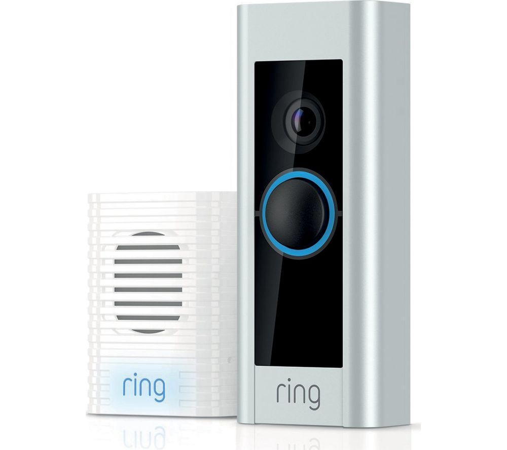 Charcoal Details about   Ring Video Doorbell Pro with Ring Chime Pro/ Echo Show 5 Sandstone 