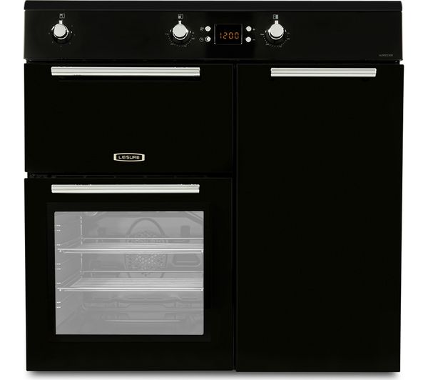7727786336 LEISURE AL90D230K 90 cm Electric Induction Range Cooker Black Currys Business