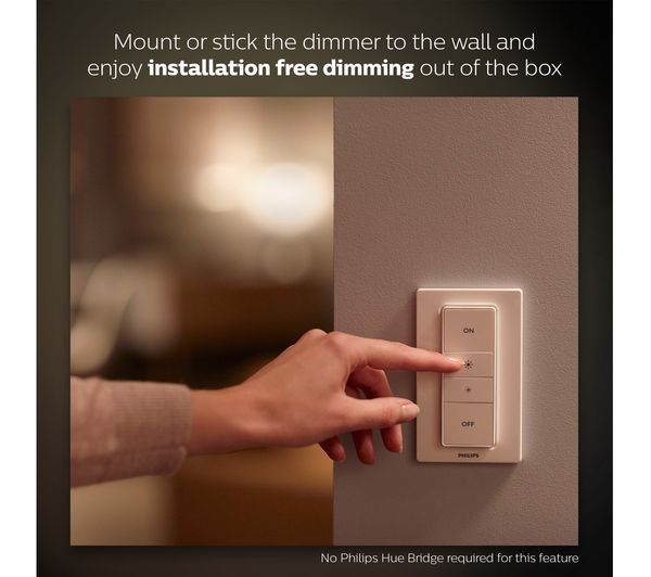 Philips hue wireless smart dimmer store switch
