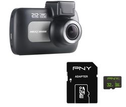 NEXTBASE 212 Lite Dash Cam & 32 GB High Performance Class 10 microSD Memory Card Bundle