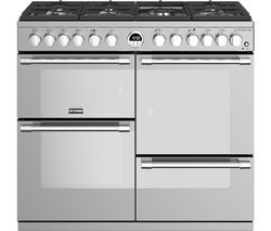 STOVES Sterling S1000DF SS 100 cm Dual Fuel Range Cooker - Stainless Steel
