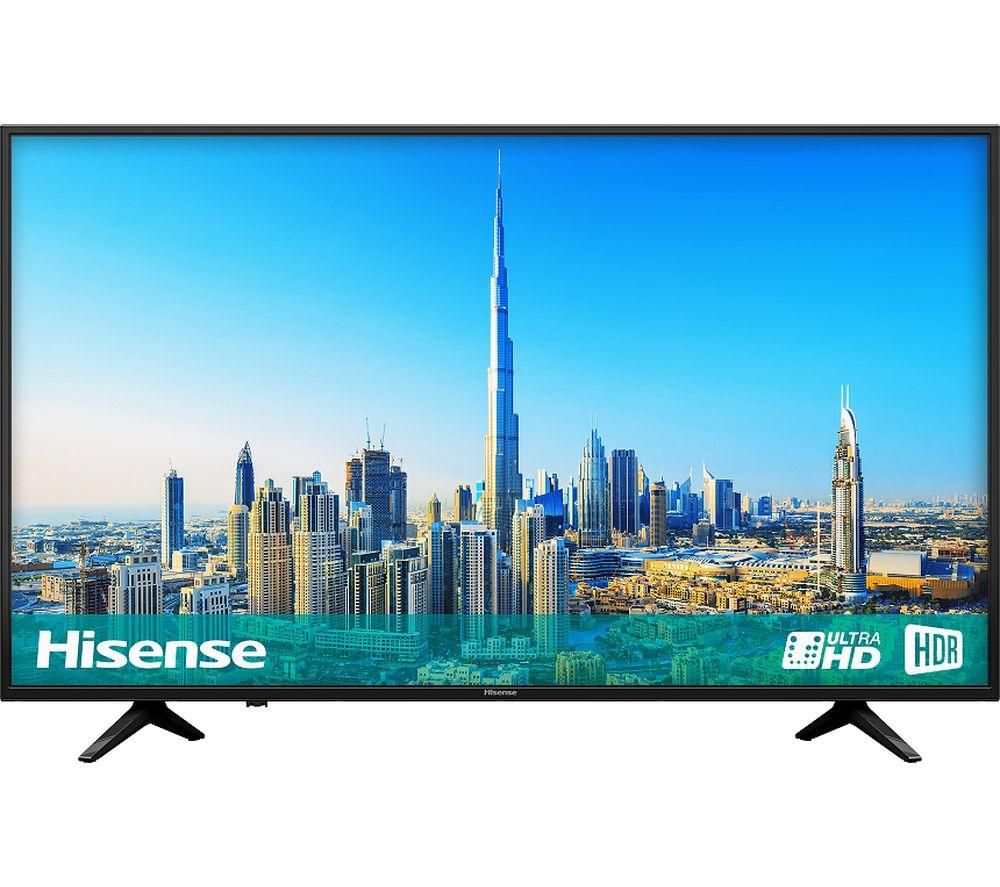 50″ Hisense H50A6200UK  Smart 4K Ultra HD HDR LED TV, Gold