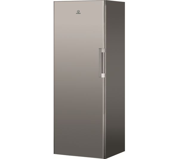 INDESIT U16F1TS Tall Freezer - Silver, Silver