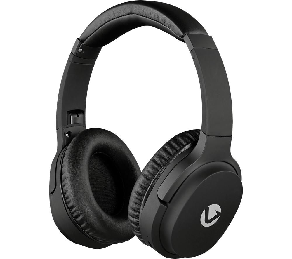 VOLKANO Rhapsody Series VK-2006-BK Wireless Bluetooth Noise-Cancelling Headphones - Black, Black