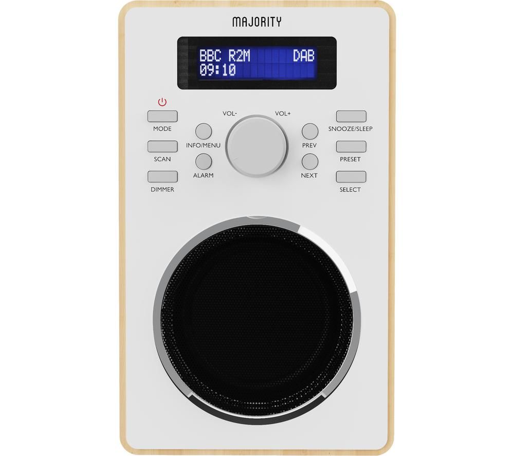 Buy MAJORITY Barton 2 DAB+/FM Radio Oak Free Delivery Currys