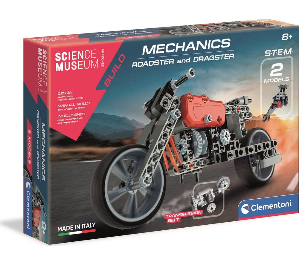 SCIENCE MUSEUM Roadster & Dragster Mechanics Kit