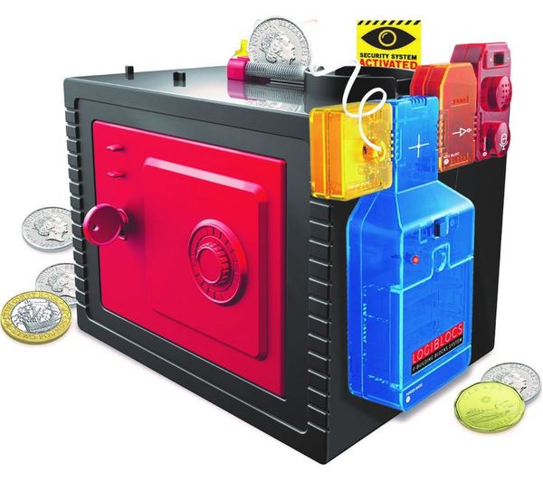 406810 LOGIBLOCS Smart Talking Bank Kit Currys Business