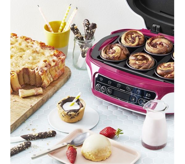 KD810140 - TEFAL Cake Factory Délices KD810140 Mini Oven - Pink